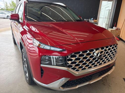 Calypso Red 2021 Hyundai SANTA FE Limited