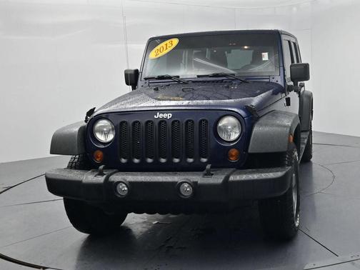 True Blue Pearlcoat 2013 Jeep Wrangler Unlimited Sport