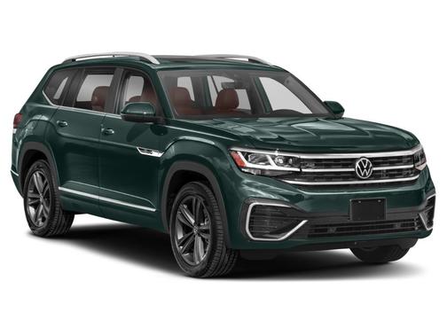 Tourmaline Blue Metallic 2021 Volkswagen Atlas 3.6 V6 SEL R-Line