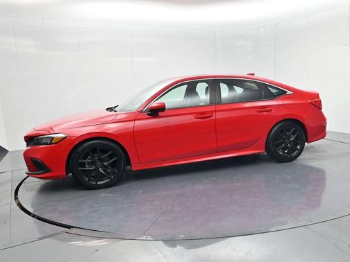 Rallye Red 2022 Honda Civic LX