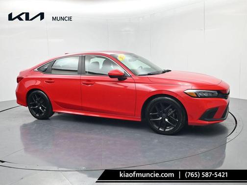 Rallye Red 2022 Honda Civic LX