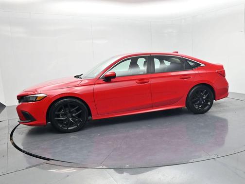 Rallye Red 2022 Honda Civic LX