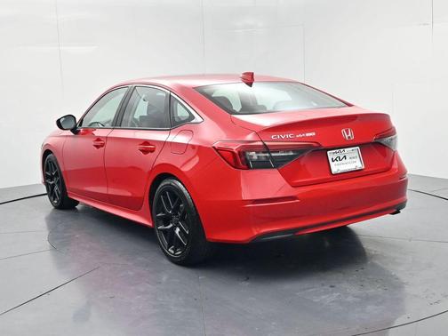 Rallye Red 2022 Honda Civic LX