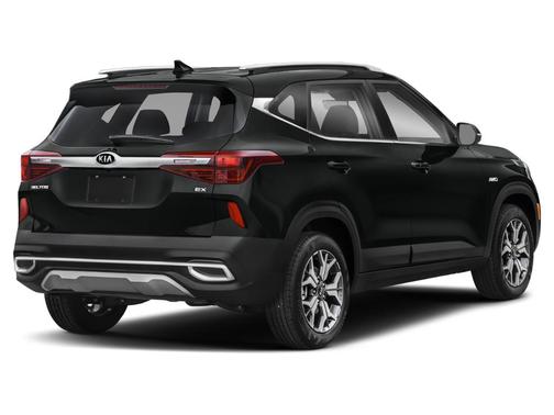 Cherry Black 2021 Kia Seltos S