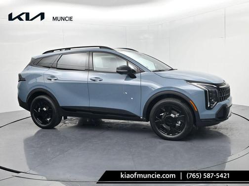 Heritage Blue 2026 Kia Sportage Hybrid X-Line