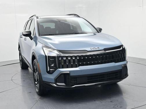 Heritage Blue 2026 Kia Sportage Hybrid X-Line