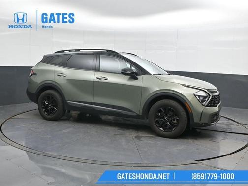Jungle Green 2023 Kia Sportage X-Pro