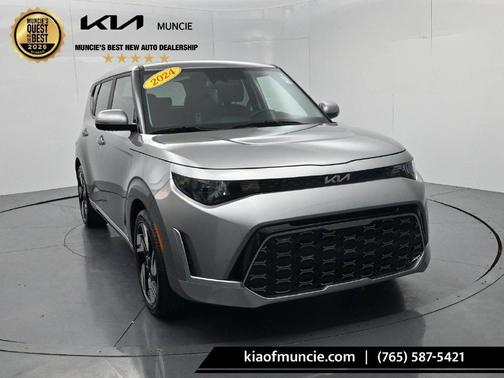 Steel Gray 2024 Kia Soul GT-Line 2.0L