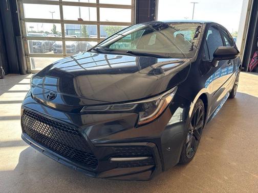 Black Sand Pearl 2021 Toyota Corolla SE