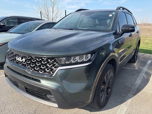 Aruba Green 2023 Kia Sorento X-Line EX