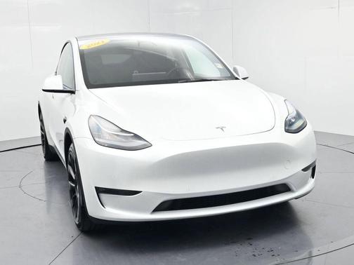 White 2021 Tesla Model Y Long Range