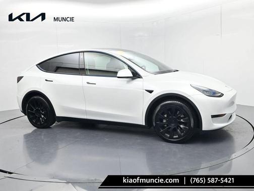White 2021 Tesla Model Y Long Range