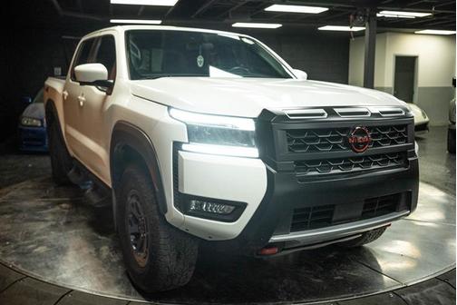 Glacier White 2025 Nissan Frontier PRO-4X