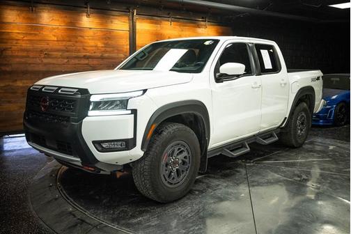 Glacier White 2025 Nissan Frontier PRO-4X