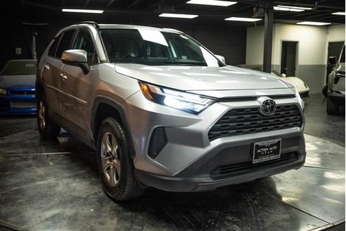 Silver 2022 Toyota RAV4 XLE
