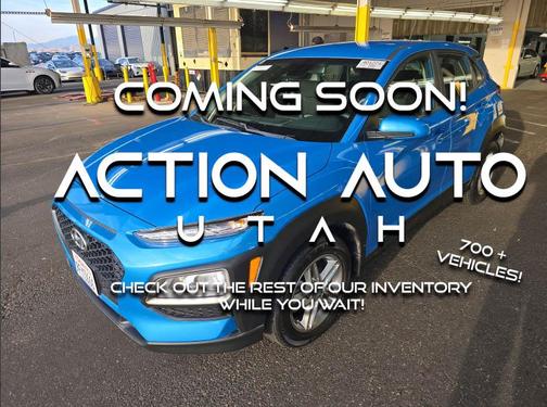 Blue 2020 Hyundai KONA SE
