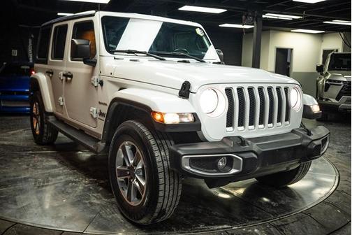 White 2023 Jeep Wrangler Sahara