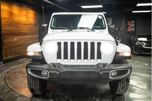 White 2023 Jeep Wrangler Sahara