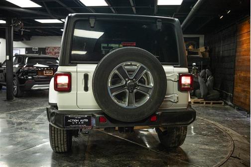 White 2023 Jeep Wrangler Sahara