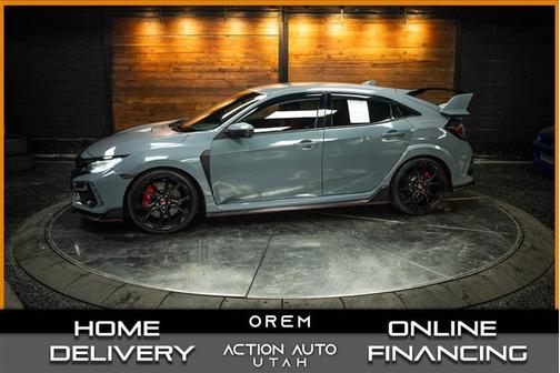 Gray 2021 Honda Civic Type R Touring