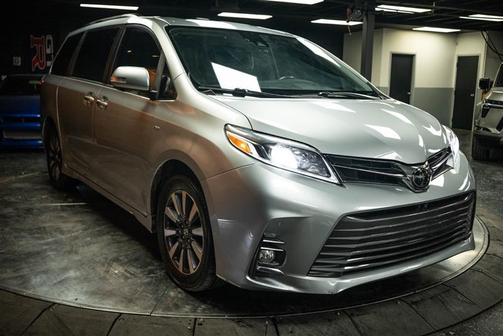 Silver 2020 Toyota Sienna Limited Premium