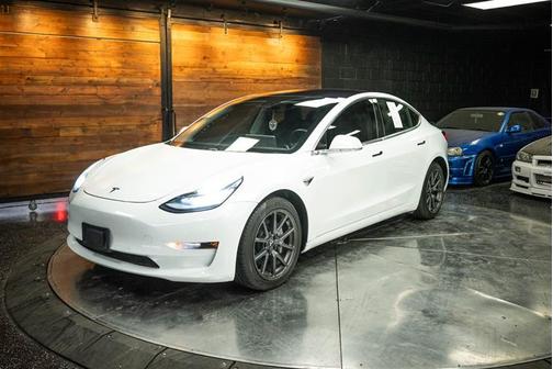 White 2018 Tesla Model 3 Long Range