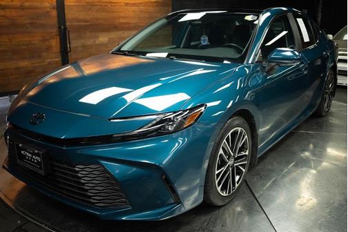 Blue 2026 Toyota Camry XLE