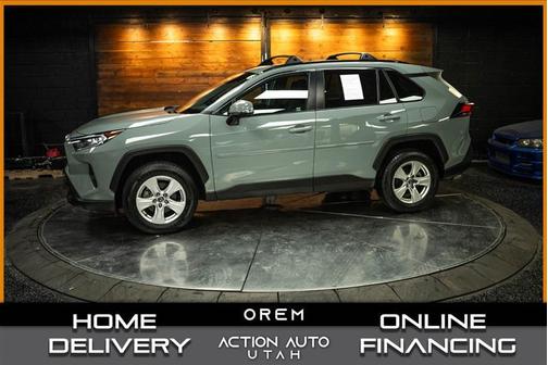 Gray 2020 Toyota RAV4 XLE