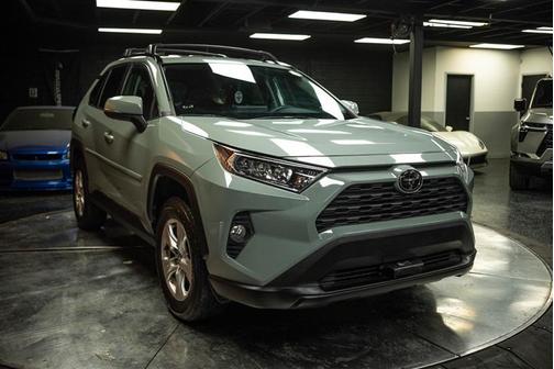 Gray 2020 Toyota RAV4 XLE