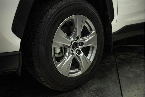 White 2023 Toyota RAV4 Hybrid XLE