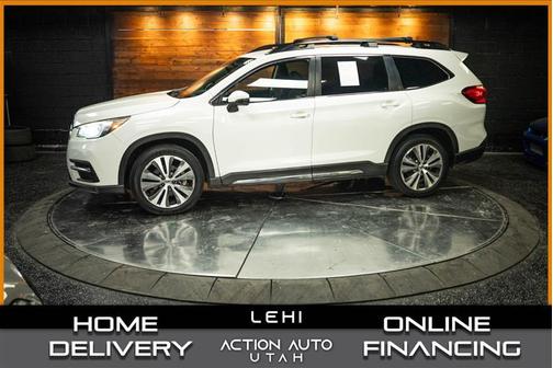 Crystal White Pearl 2021 Subaru Ascent Limited 7-Passenger