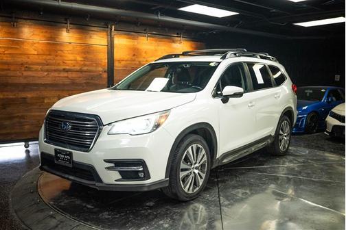 Crystal White Pearl 2021 Subaru Ascent Limited 7-Passenger