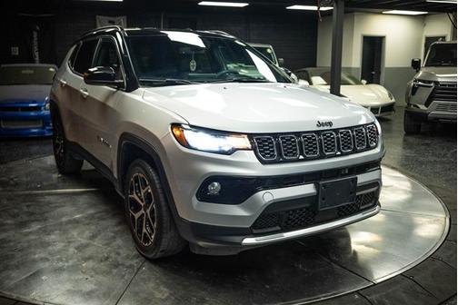 Silver 2025 Jeep Compass Limited
