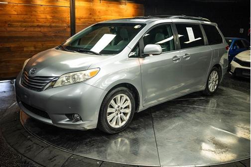 Silver 2012 Toyota Sienna Limited