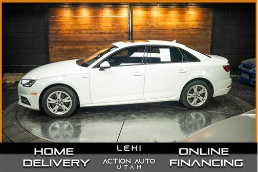 Ibis White 2018 Audi A4 2.0T ultra Premium