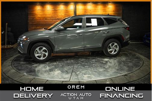 Gray 2024 Hyundai TUCSON SEL