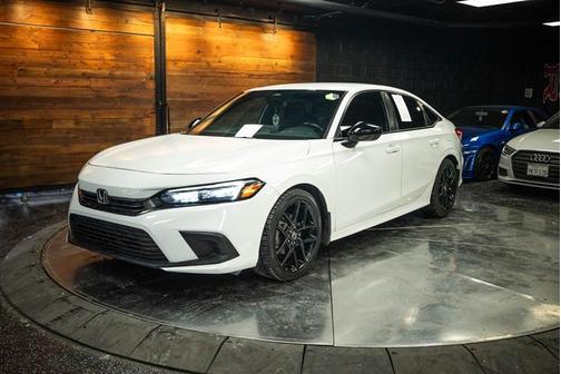 White 2023 Honda Civic Sport