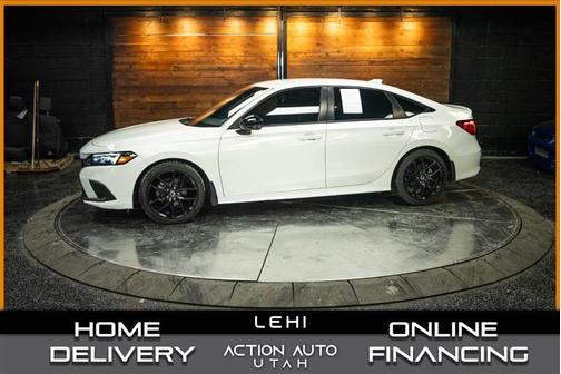 White 2023 Honda Civic Sport