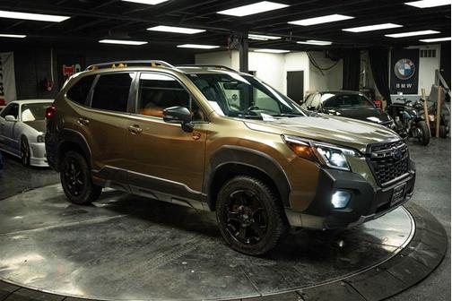 Autumn Green Metallic 2022 Subaru Forester Wilderness