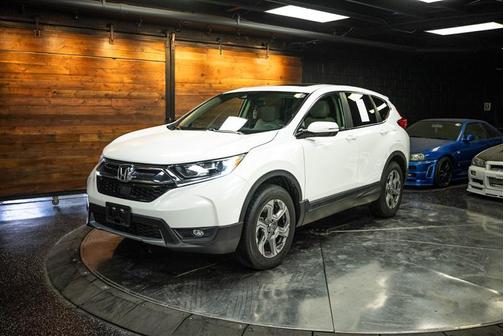 White 2019 Honda CR-V EX-L