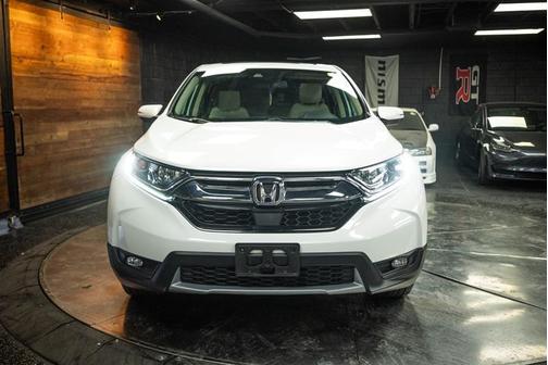 White 2019 Honda CR-V EX-L