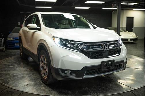 White 2019 Honda CR-V EX-L