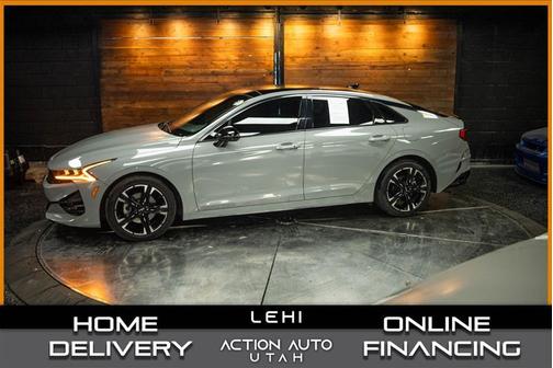 Gray 2022 Kia K5 GT-Line