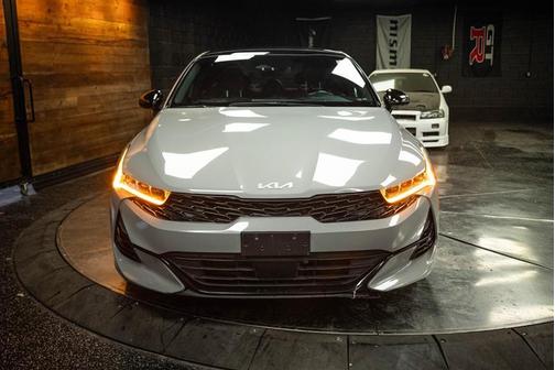 Gray 2022 Kia K5 GT-Line