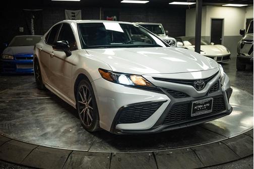 Gray 2023 Toyota Camry SE
