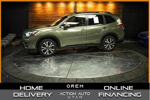 Jasper Green Metallic 2020 Subaru Forester Limited