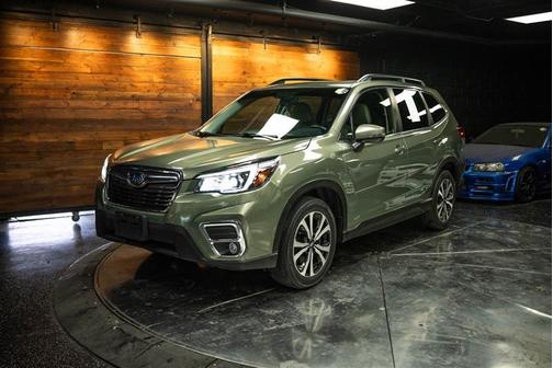 Jasper Green Metallic 2020 Subaru Forester Limited