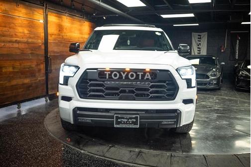 White 2024 Toyota Sequoia TRD Pro