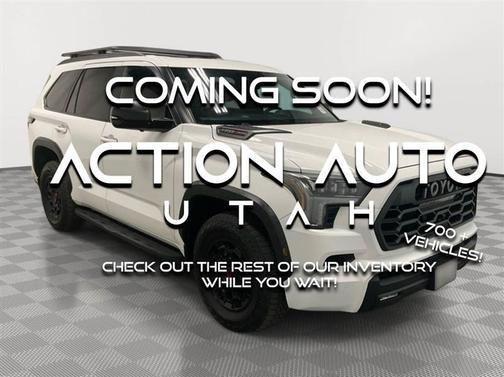 White 2024 Toyota Sequoia TRD Pro