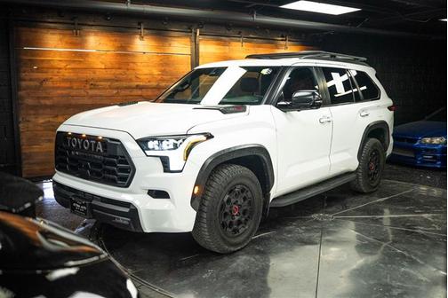 White 2024 Toyota Sequoia TRD Pro